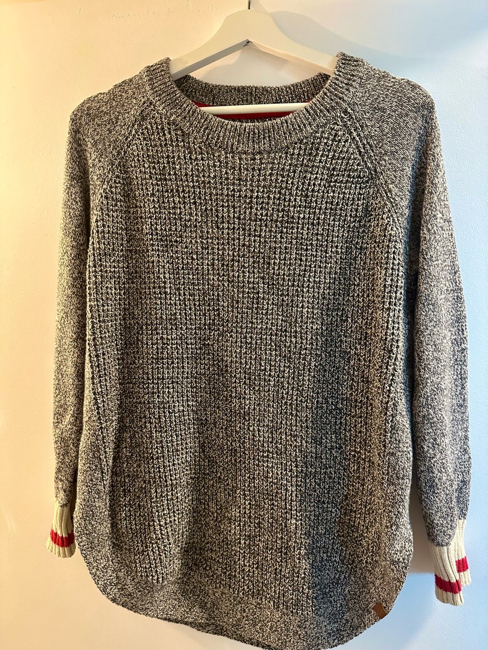 Women's Gray Crewneck Sweater